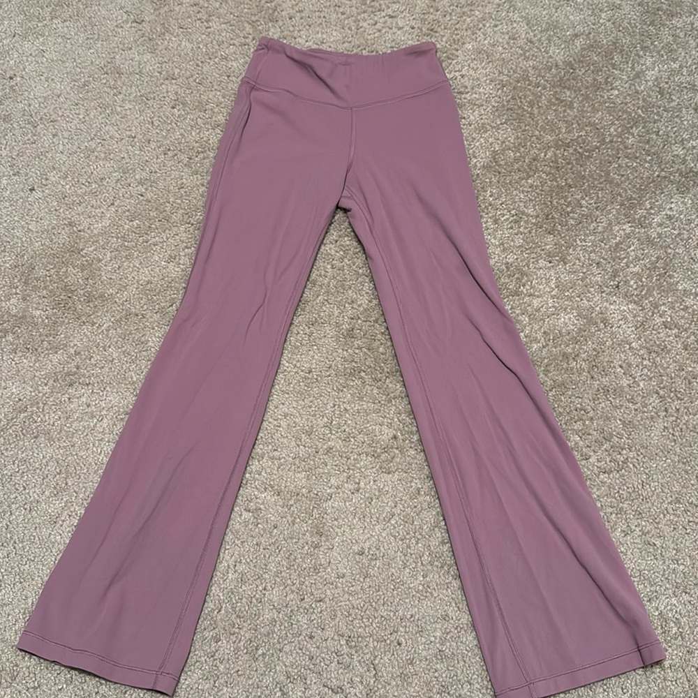 ATHLETA GIRL HIGH RISE CHIT CHAT FLARE PANT size medium 8-10